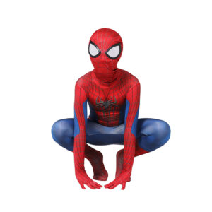 MARVEL Spider-Man 4 Halloween Costume Jumpsuit with Gloves and Detachable Mask