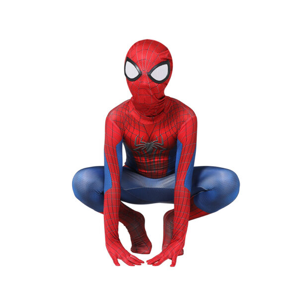 MARVEL Spider-Man 4 Halloween Costume Jumpsuit with Gloves and Detachable Mask