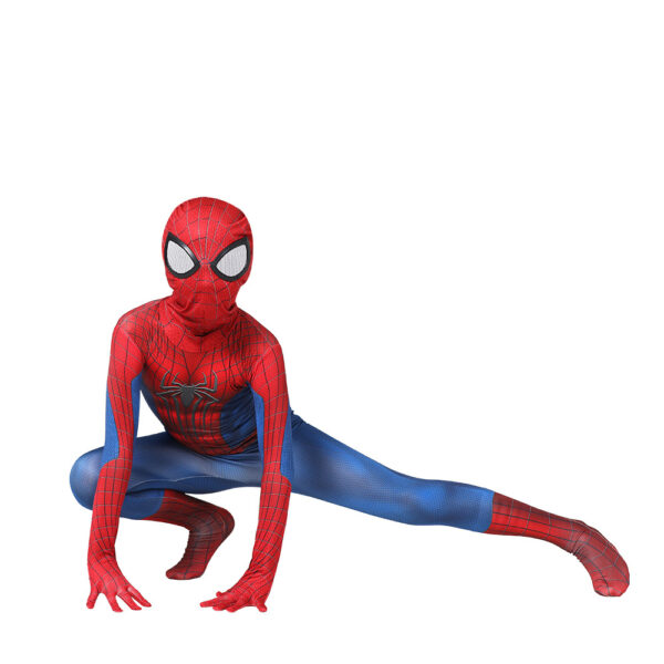 MARVEL Spider-Man 4 Halloween Costume Jumpsuit with Gloves and Detachable Mask