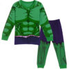 LEMONBABY Marvel Hulk Costume Boys Superhero Cotton Sleepwear Pjs Pants Pajamas Set,Size 2-8Years